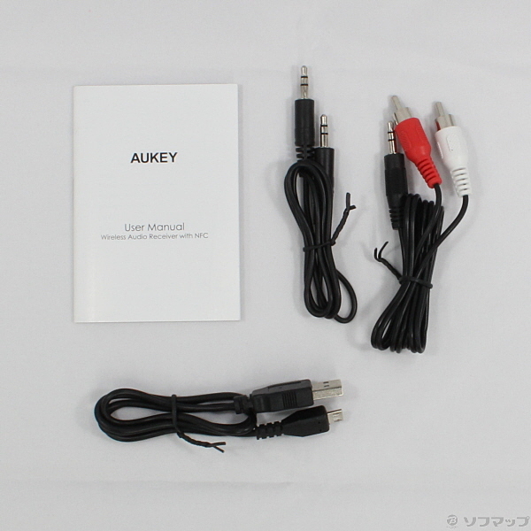 中古 Aukey Bluetoothレシーバー ブルートゥース オーディオレシーバー Nfc機能搭載 ワイヤレス化 高音質 10時間連続使用 3 5mmミニプラグ接続 2年間安心保証 ブ リコレ ソフマップの中古通販サイト