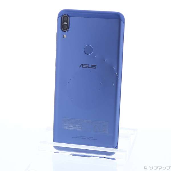 中古】〔展示品〕 ZenFone Max Pro M1 32GB スペースブルー ZB602KL-BL32S3 SIMフリー  [2133023227807] - リコレ！|ビックカメラグループ ソフマップの中古通販サイト