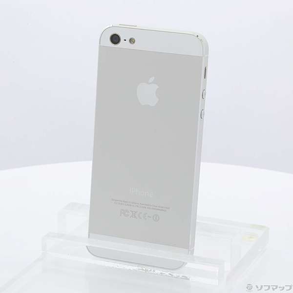 中古】iPhone5 64GB ホワイト ND663J／A SoftBank [2133023273316