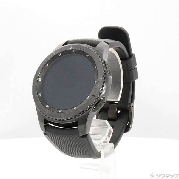 中古】Galaxy Gear S3 frontier SM-R760NDAAXJP スペースグレー