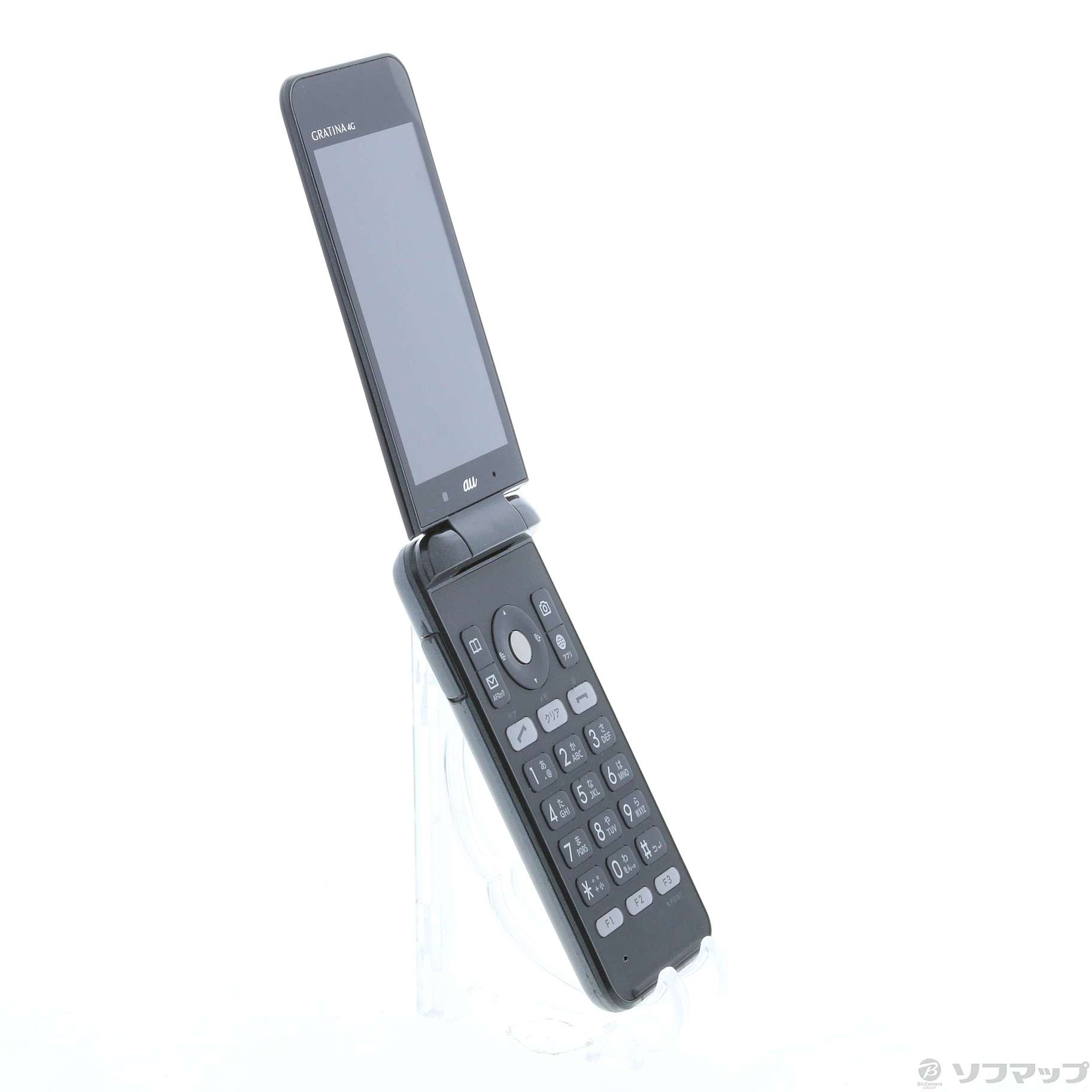 中古】GRATINA 4G KYF31 ブラック au [2133023314071] - リコレ