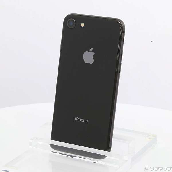 中古】iPhone8 256GB スペースグレイ MQ842J／A auロック解除SIMフリー