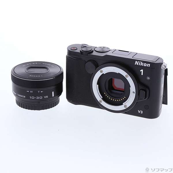 中古】Nikon 1 V3 プレミアムキット (1839万画素／ブラック ...