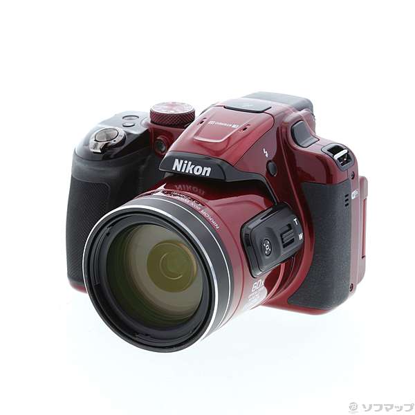 中古】COOLPIX P610 RD レッド (1605万画素／60倍／SDXC