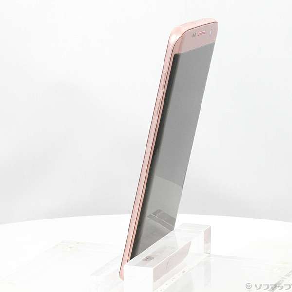 SAMSUNG - 中古★docmo Galaxy s7 edge SC-02H ピンクゴールド 中古】GALAXY S7 edge 32GB ピンクゴールド SC-02H docomoロック