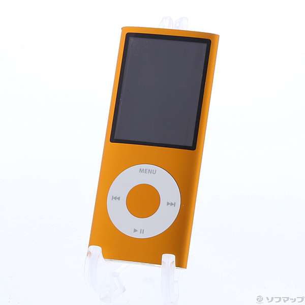 中古】iPod nano第4世代 メモリ8GB オレンジ MB742J／A [2133023508876