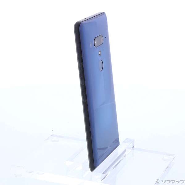 中古】HTC U12+ 128GB トランスルーセントブルー 99hapa005-00 SIM