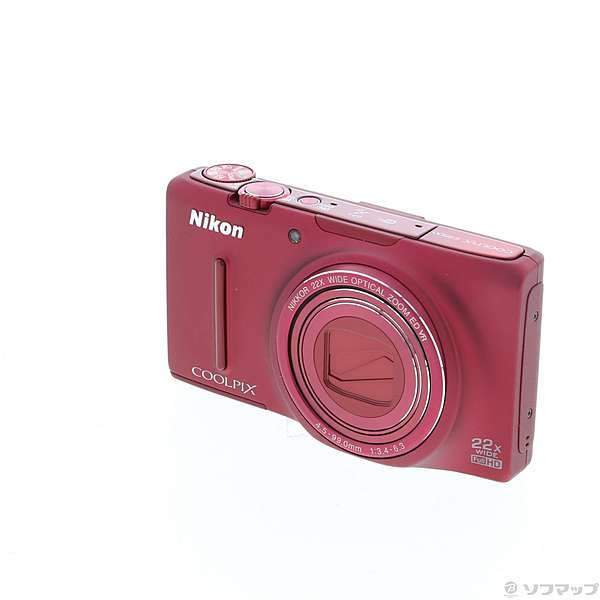 COOLPIX S9500 (1811万画素／22倍／ヴェルヴェットレッド)