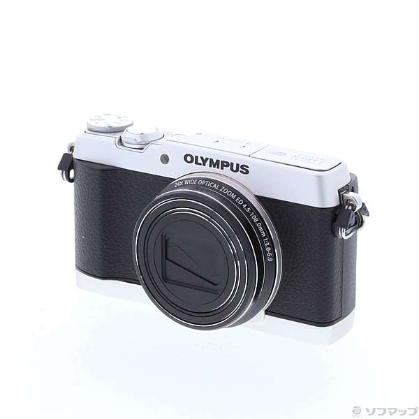 中古】セール対象品 OLYMPUS STYLUS SH-1 (1600万画素／24倍／シルバー