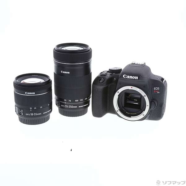 中古】〔展示品〕 EOS Kiss X9i ダブルズームキット (2420万画素／SDXC  