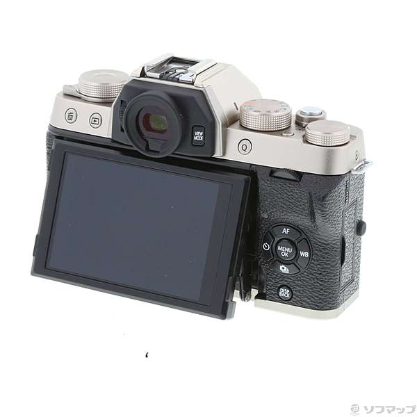 中古】〔展示品〕 FUJIFILM X-T100 ボディ シャンパンゴールド [2133023588779] - リコレ！|ビックカメラグループ  ソフマップの中古通販サイト