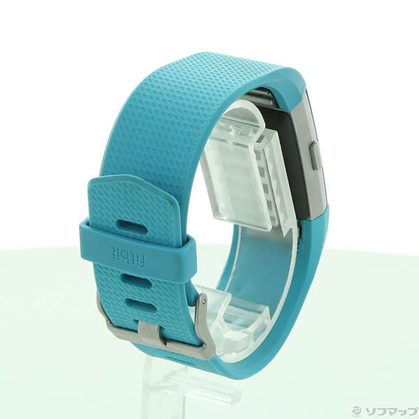 中古】〔展示品〕 Fitbit charge 2 Sサイズ FB407STES-JPN ティール