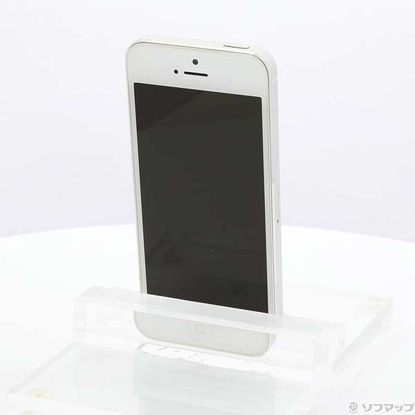 中古】iPhone5 16GB ホワイト ND105J／A au [2133023592165