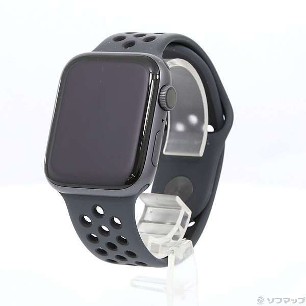 中古】Apple Watch Series 4 Nike+ GPS 44mm スペースグレイ 