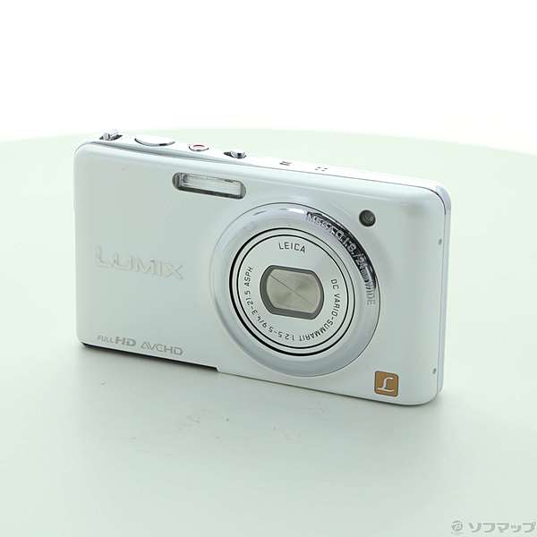 LUMIX DMC-FX77-W (1210万画素／5倍／リリーホワイト／SDXC)