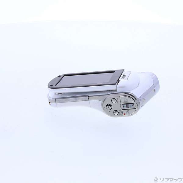 中古】Xacti DMX-CG100 (W) (1400万画素／5倍／ホワイト／SDXC