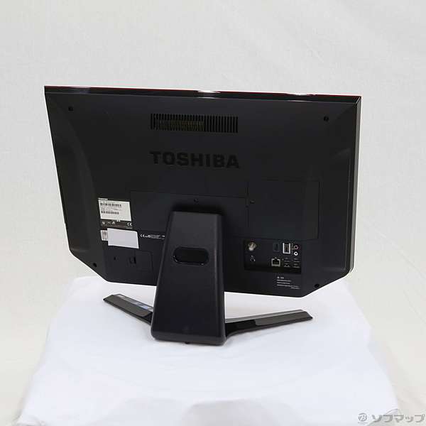 中古】REGZA PC D732／T7FR PD732T7FBFR シャイニーレッド 〔Windows 7