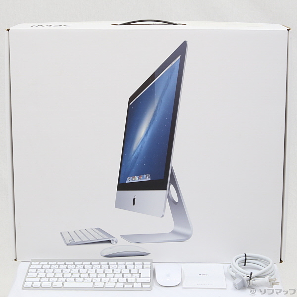 中古】iMac 21.5-inch Late 2012 MD093J／A Core_i5 2.7GHz 8GB HDD1TB 〔10.8  MountainLion〕 [2133023681746] - リコレ！|ビックカメラグループ ソフマップの中古通販サイト