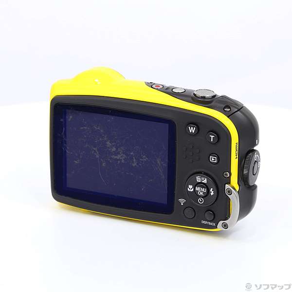 中古】FinePix XP80 Y (1640画素／5倍／防水／イエロー／SDXC ...