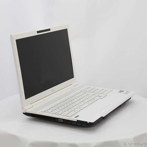 中古】格安安心パソコン LIFEBOOK AH42／H FMVA42HW アーバンホワイト 〔Windows 10〕 [2133023826970]  - リコレ！|ビックカメラグループ ソフマップの中古通販サイト