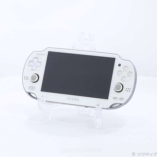 中古 Playstation Vita Wi Fiモデル クリスタルホワイト Pch 1000za 02 26 水 値下げ リコレ ソフマップの中古通販サイト