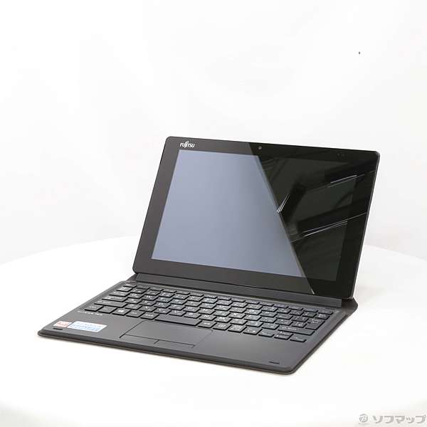 中古】ARROWS Tab QH34／B2 FARQ34B2BJ ブラック 〔Windows 10