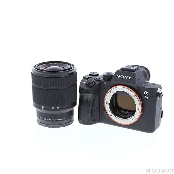 中古】〔展示品〕 α7III ズームレンズキット ILCE-7M3K BC JE3 海外仕様 [2133023933814] -  リコレ！|ビックカメラグループ ソフマップの中古通販サイト