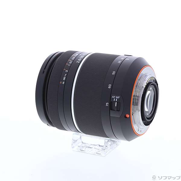 SONY SAL2875 SAM F2.8 GoWingレンズホルダー付き カメラ レンズ