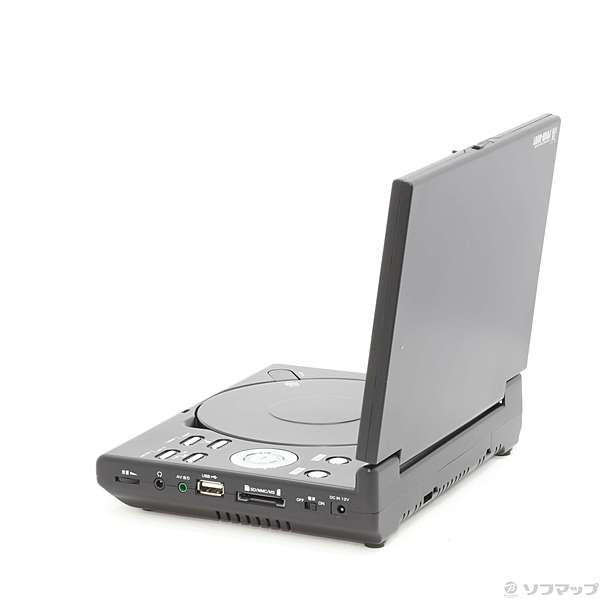 むっちー　ワンセグTV付ポータブルDVDプレーヤー 10.1インチフルセグ＆ワンセグTV搭載ポータブルDVD＆マルチ
