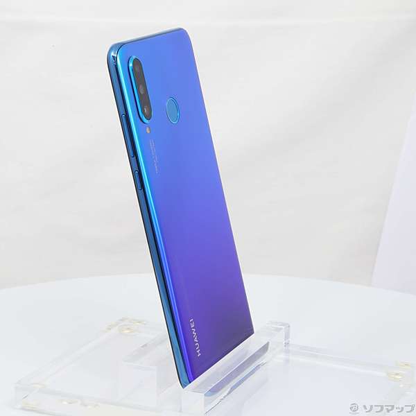 HUAWEI P30 lite ピーコックブルー 64G HUAWEI P30 Lite ピーコックブルー ワイモバイル 64GB - メルカリ