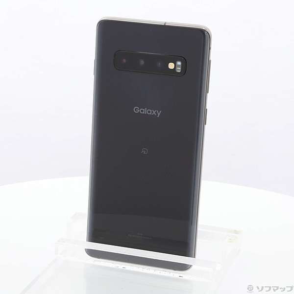 中古】GALAXY S10 128GB プリズムブラック SCV41 au [2133023999278