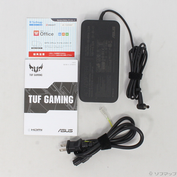 中古】〔展示品〕 ASUS TUF Gaming FX505GD FX505GD-I5G1050 ガンメタル [2133024041082] -  リコレ！|ビックカメラグループ ソフマップの中古通販サイト