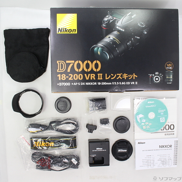 NIKON ニコン D7000 18-200VR II レンズキット