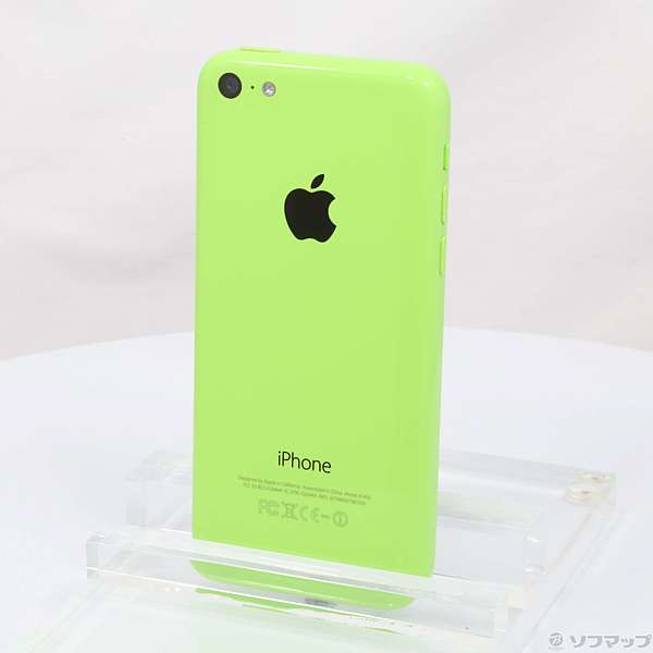 iPhone 5c Green 32 GB Softbank容量32GB