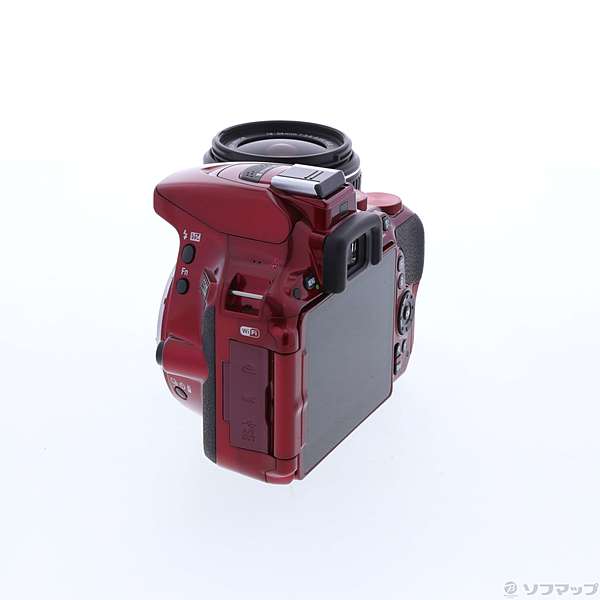 中古】NIKON D5500 18-55 VRⅡ レンズキット レッド (2416万画素／SDXC ...