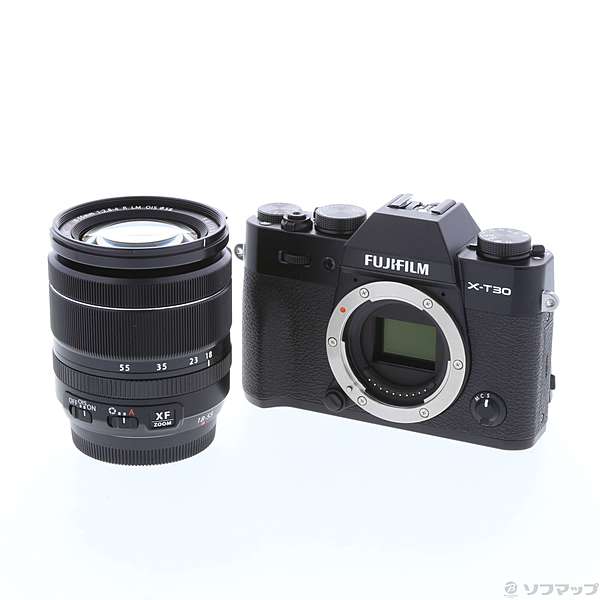 中古】〔展示品〕 FUJIFILM X-T30 XF18-55mm レンズキット ブラック