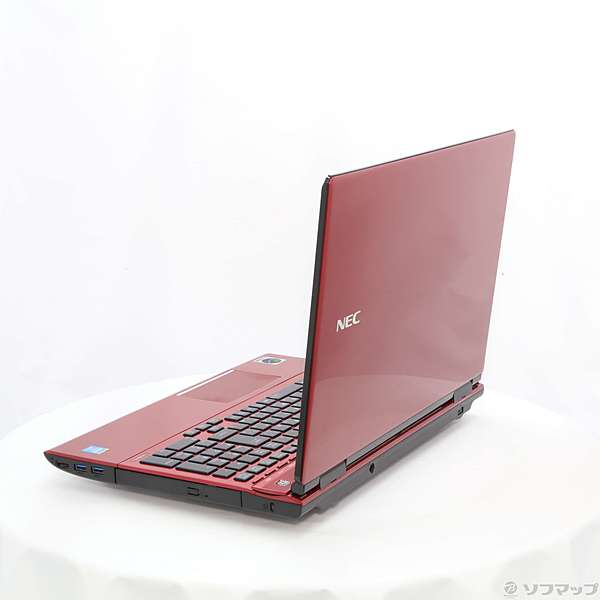 中古】LaVie L PC-LL750SSR-YC クリスタルレッド 〔NEC Refreshed PC