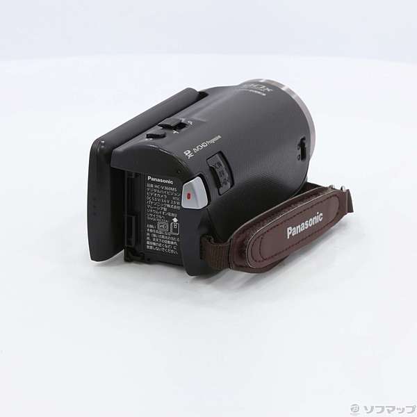 パナソニック HDビデオカメラ V360MS 16GB 高倍率90倍ズーム ブラック HC-V360MS-K ビデオカメラ