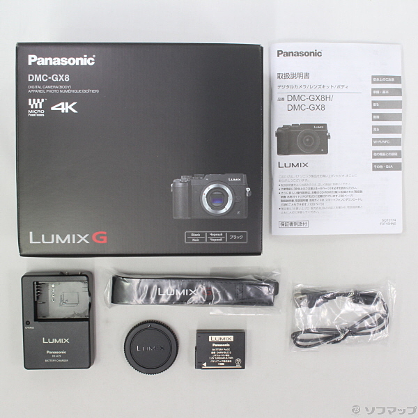 中古】LUMIX DMC-GX8-K ボディ [ブラック]／DMCGX8／K ◇05/13(水