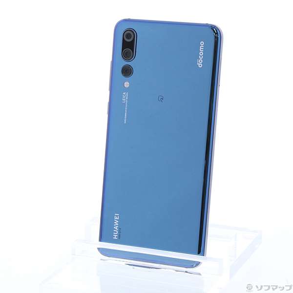 HUAWEI P20 Pro 128GB ミッドナイトブルー HW-01K docomoロック解除SIMフリー 〔ネットワーク利用制限▲〕