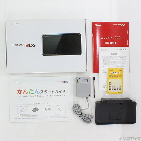 中古】ニンテンドー3DS クリアブラック [2133024217845] - リコレ