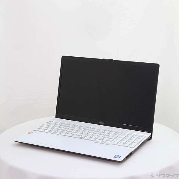 〔展示品〕 LIFEBOOK AH53／D3 FMVA53D3W プレミアムホワイト 〔Windows 10〕