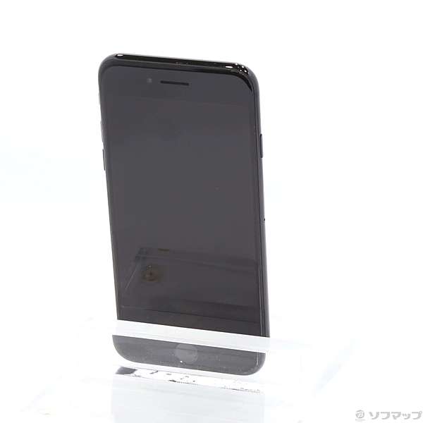 中古】iPhone7 128GB ジェットブラック MNCP2J／A SoftBank