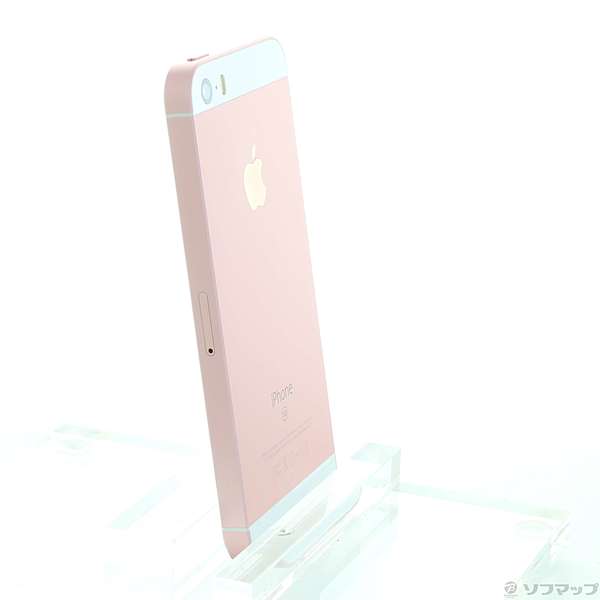 中古】iPhone SE 32GB ローズゴールド MP852J／A docomoロック解除SIM