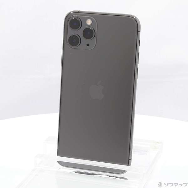 中古】iPhone11 Pro 256GB スペースグレイ MWC72J／A auロック解除SIM