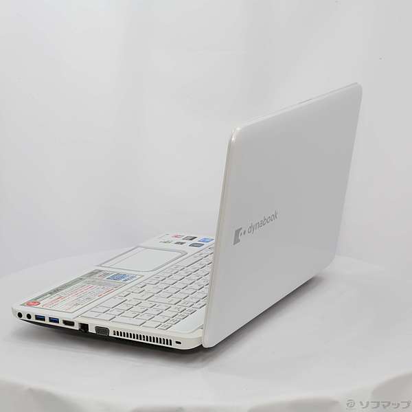 中古】dynabook T552／36FW PT55236FBFW リュクスホワイト 〔Windows