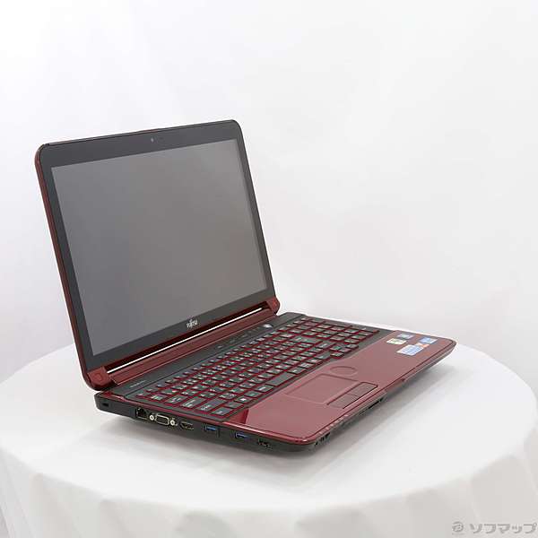 FUJITSU LIFEBOOK AH77/H ガーネットレッド 中古】LIFEBOOK AH77／G FMVA77GRKS ガーネットレッド 〔Windows