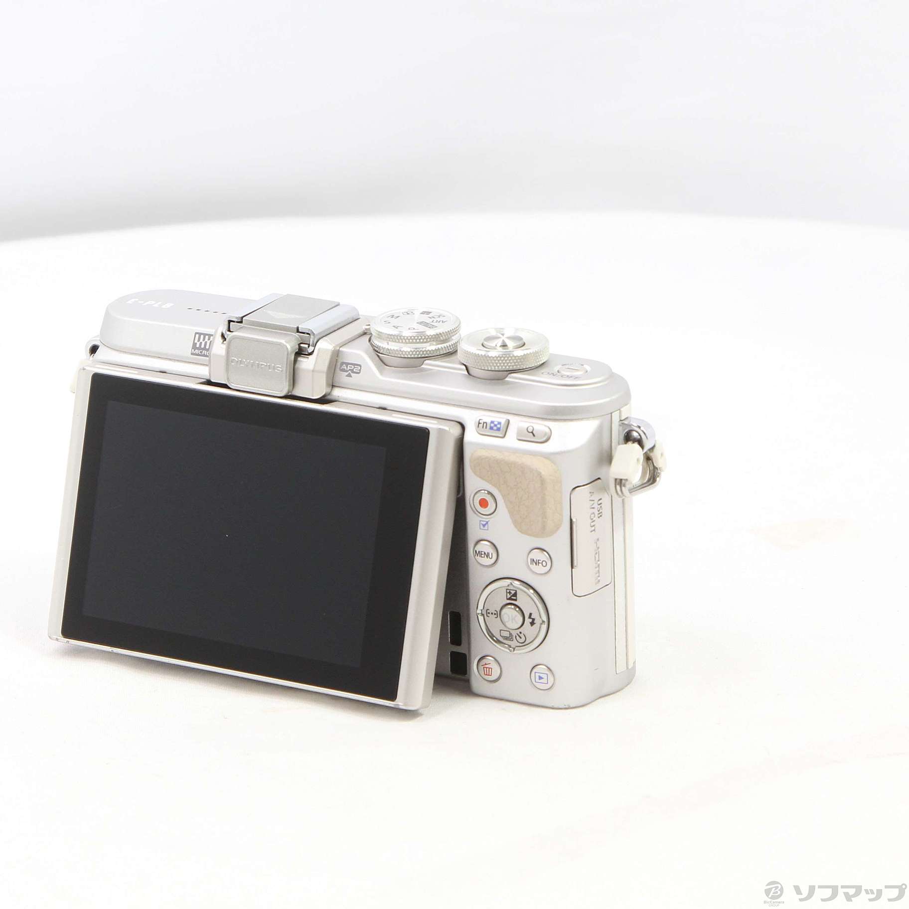 中古】OLYMPUS PEN E-PL8 ボディー ホワイト [2133024422416] - リコレ