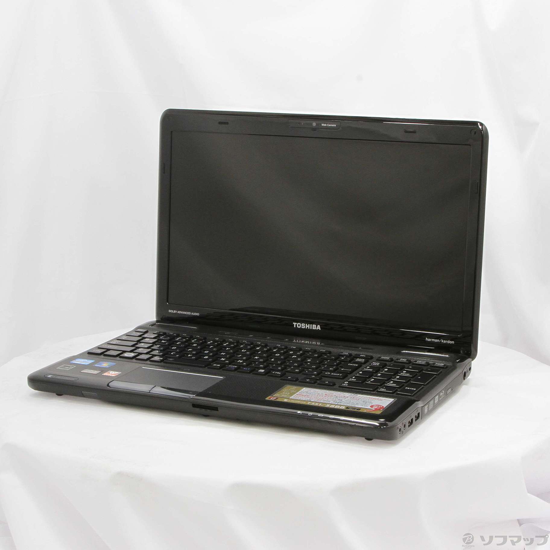 中古】格安安心パソコン dynabook T551／58BB PT55158BBFB