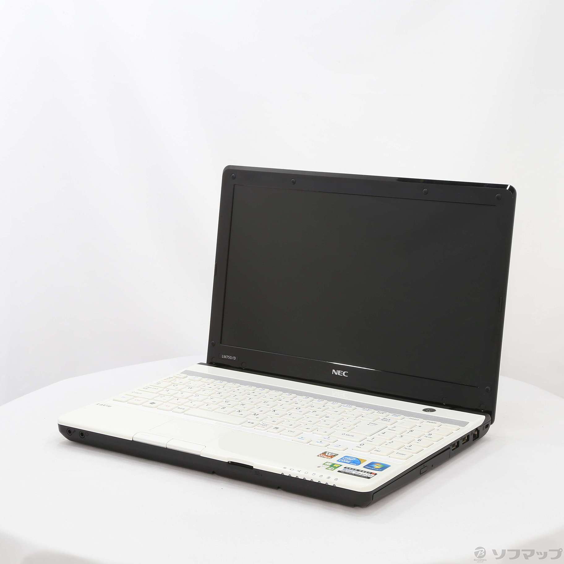 格安安心パソコン LaVie M LM750／DS6W PC-LM750DS6W フラッシュホワイト 〔Windows 10〕